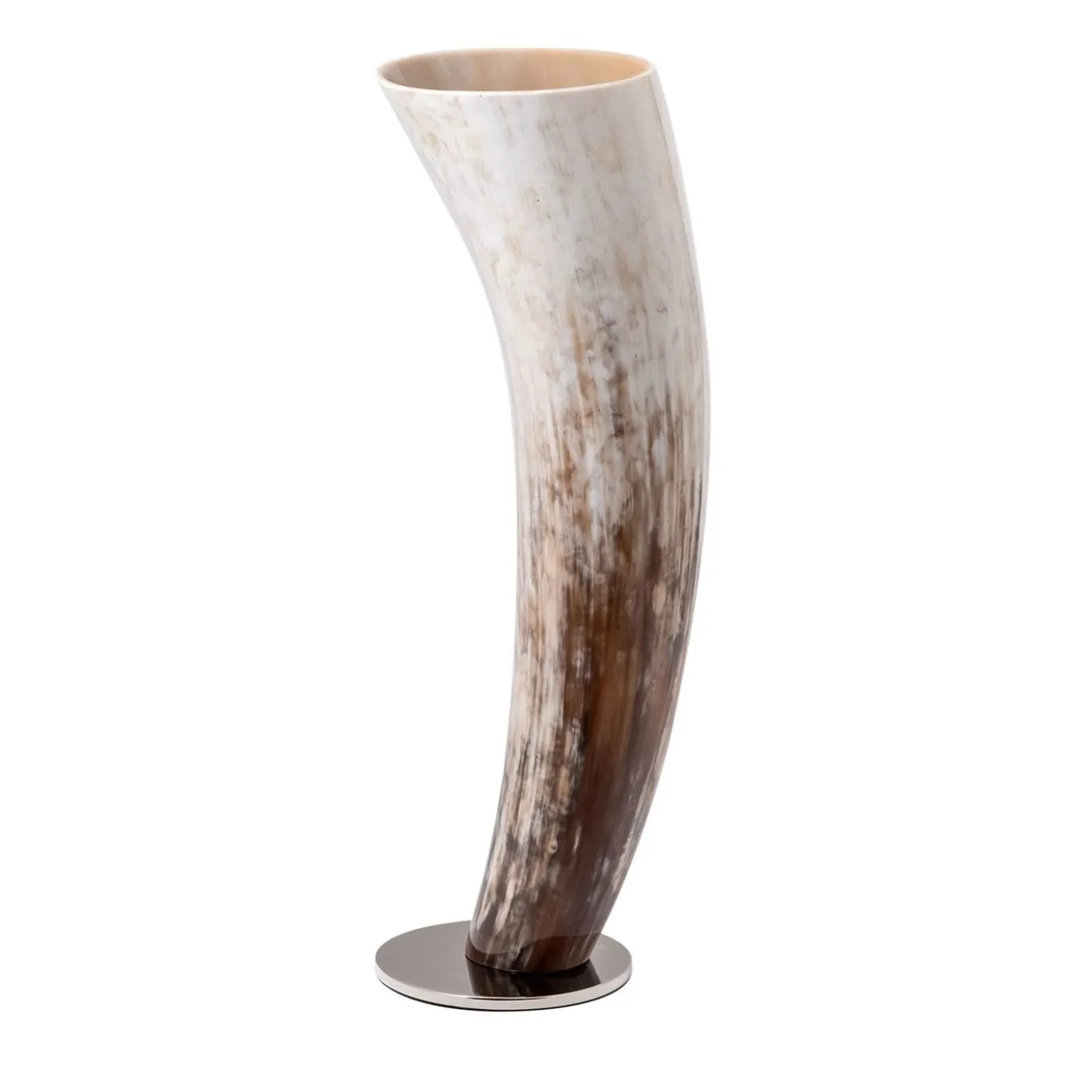 Vaso in corno naturale