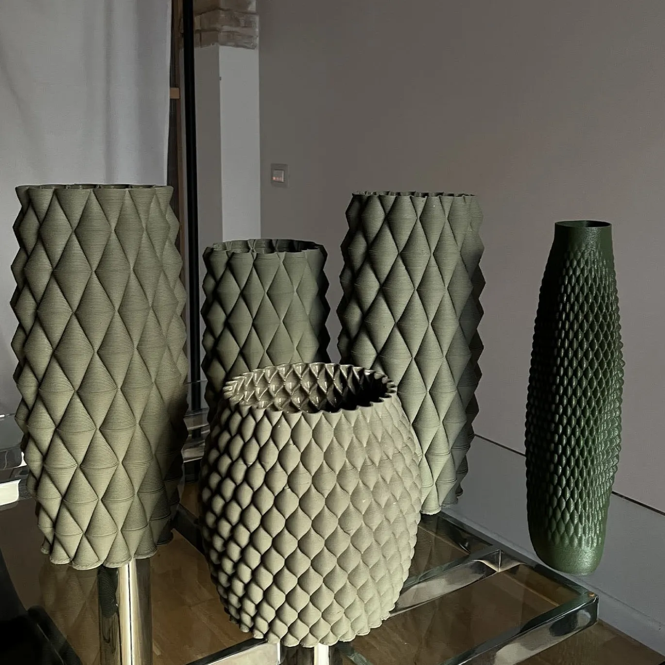 Vaso India in Scarti di Erbe Aromatiche