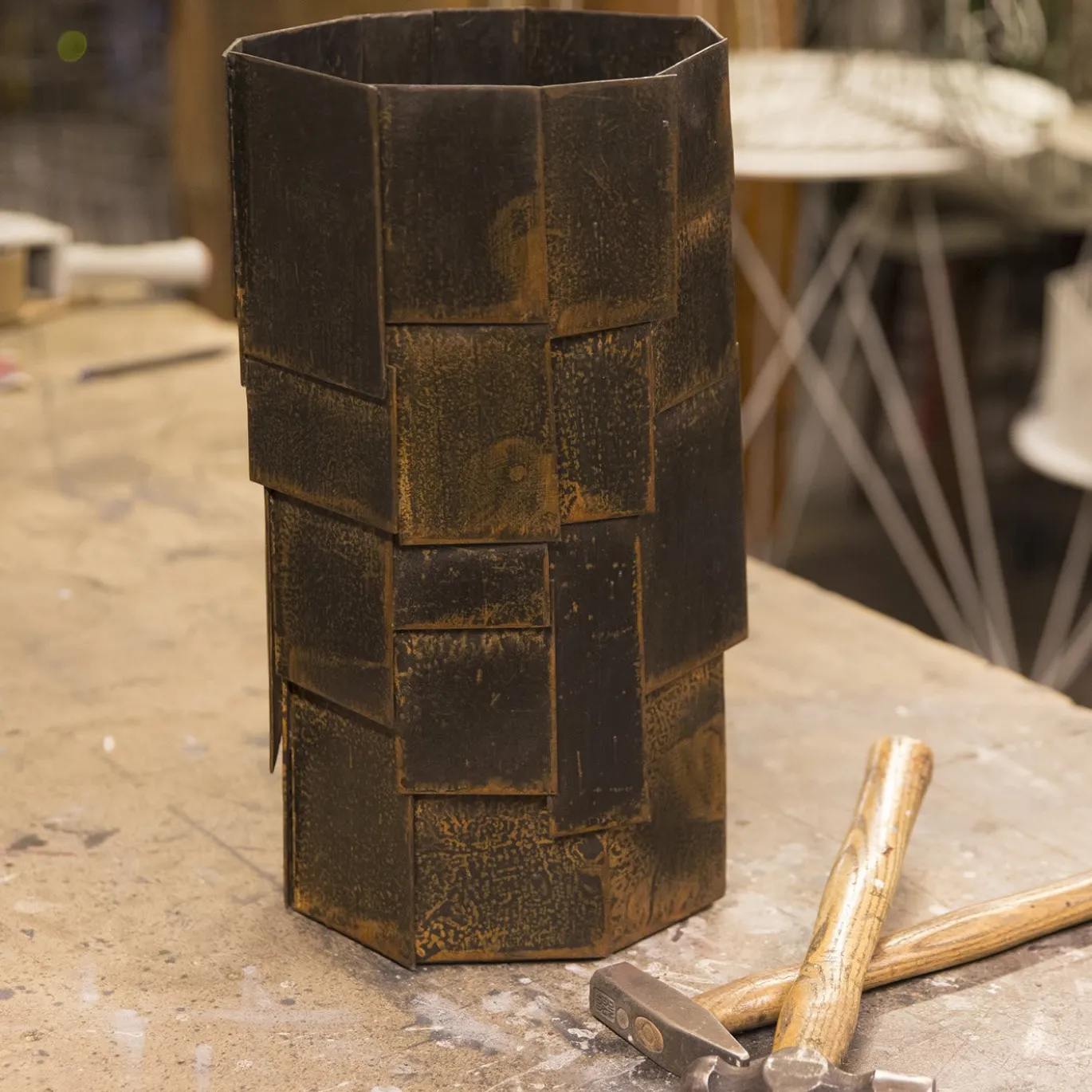 Vaso in ferro Metallo