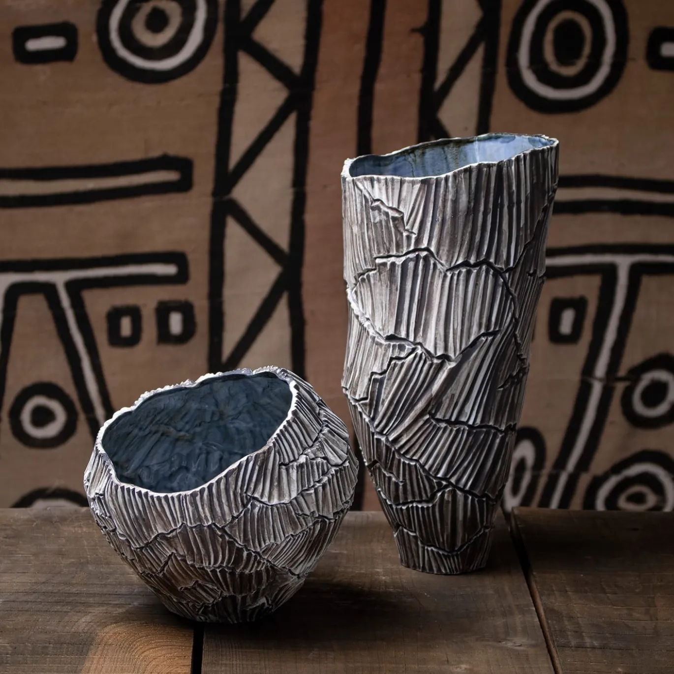 Vaso in porcellana Meltemi Rock