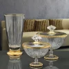 Vaso in vetro Accademia con oro 24 carati
