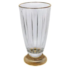 Vaso in vetro Accademia con oro 24 carati