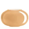 Vaso in Vetro Cognac e Whitemilk Pandora