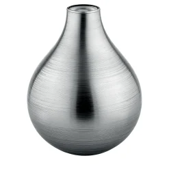 Vaso in vetro color Platino Bombay