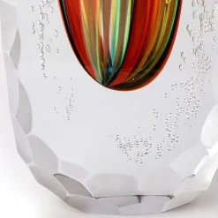 Vaso in vetro di Murano Stella