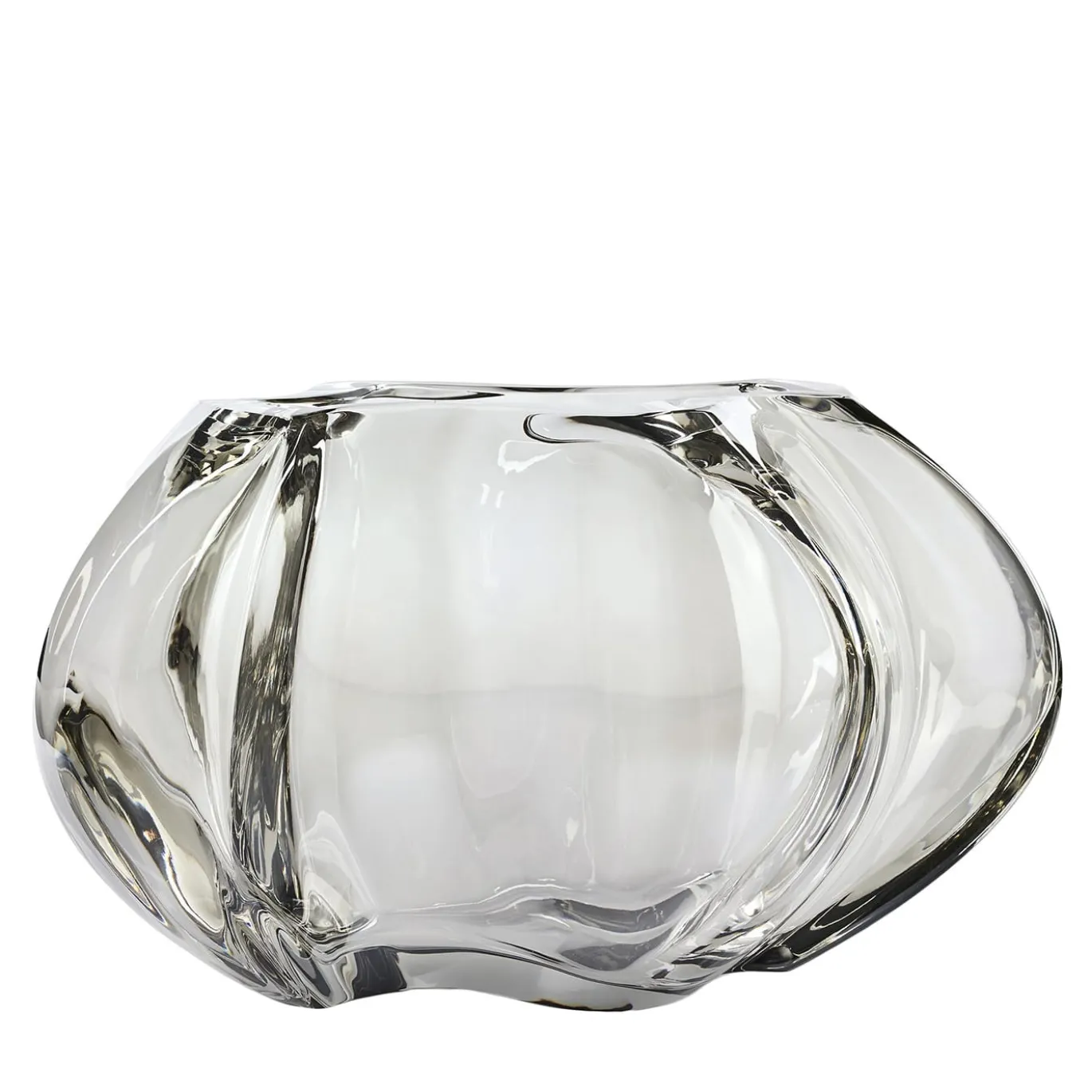 Vaso in vetro fumé Oyster