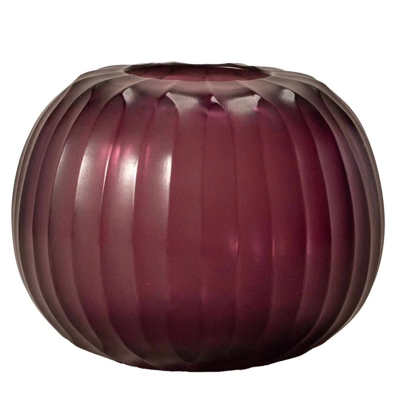 Vaso in vetro Riccio Ametista