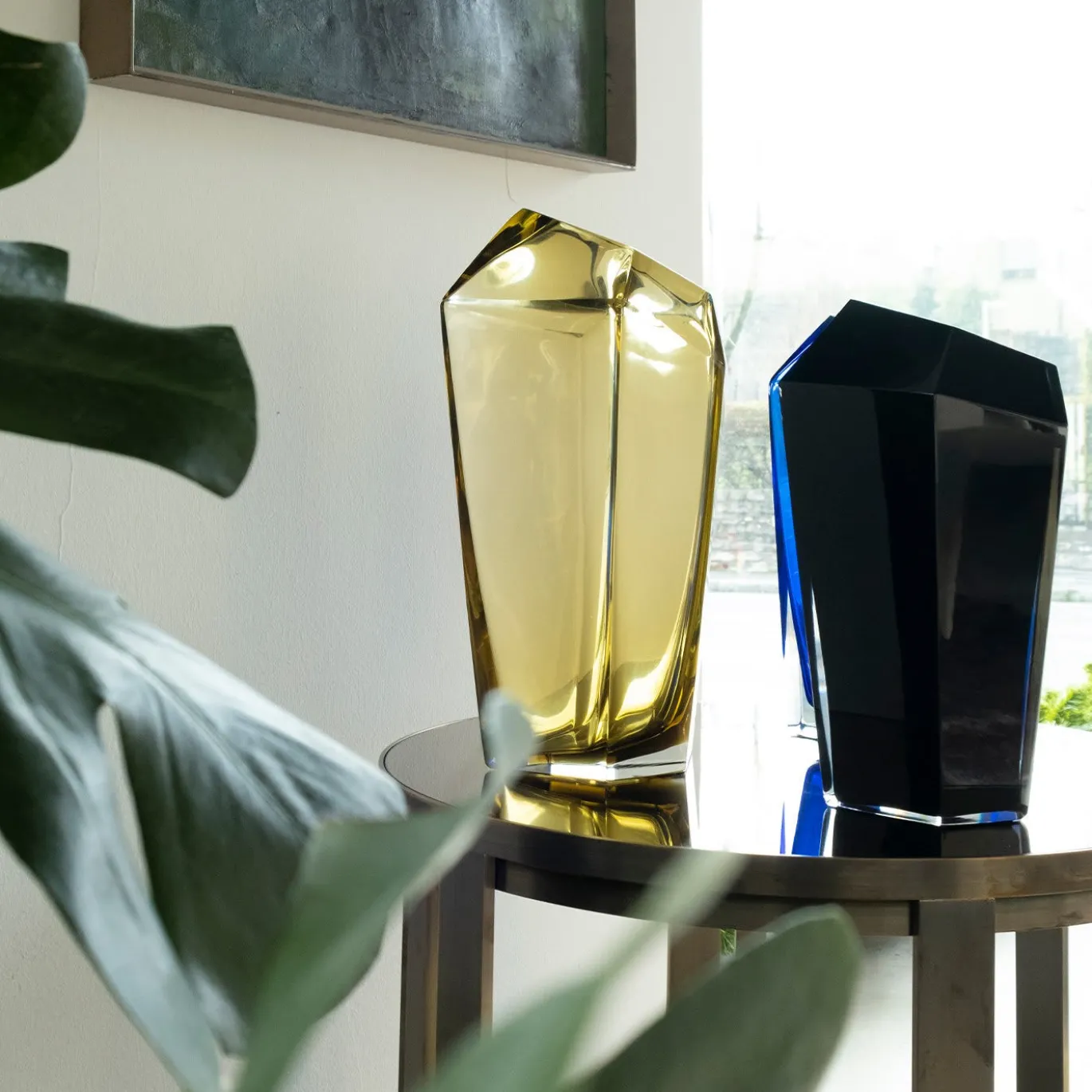 Vaso Kastle Black XL di Karim Rashid