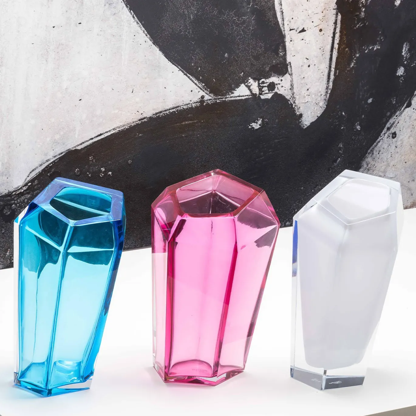 Vaso Kastle Blue di Karim Rashid