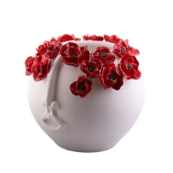 Vaso La Dama dei Papaveri