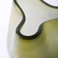 Vaso Laguna Bacan in Vetro di Murano Giallo