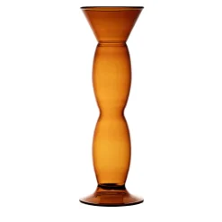 Vaso La Maja in vetro ambrato