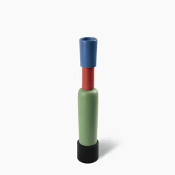 Vaso lungo multicolore di Nathalie Du Pasquier