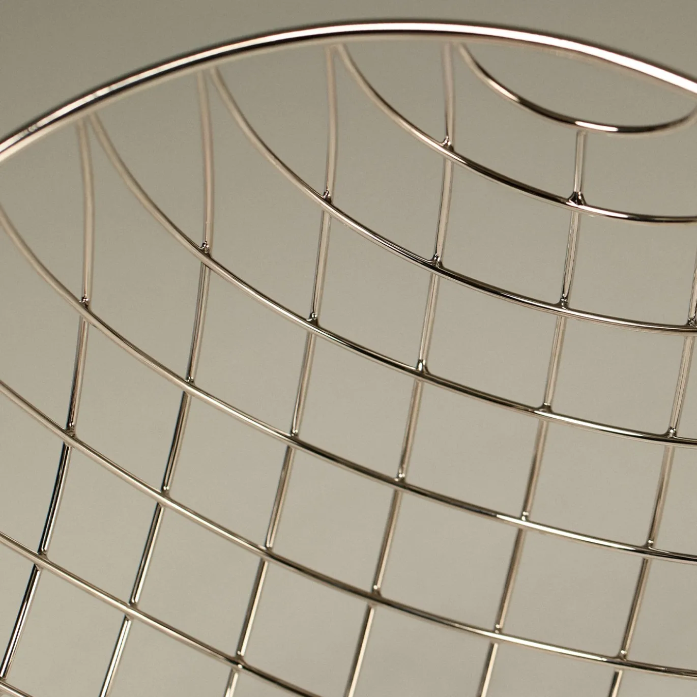 Vaso Magellano 15 in ottone argento di Vico Magistretti