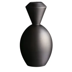 Vaso Médon nero opaco