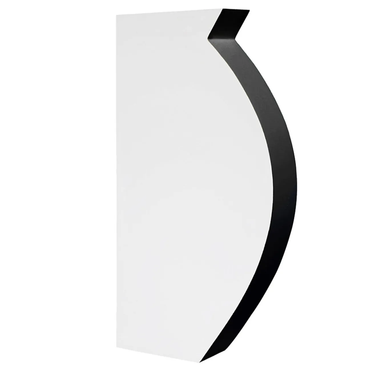 Vaso medio Pacay bianco e nero