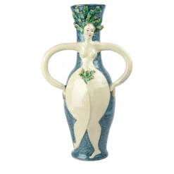 Vaso mediterraneo in ceramica nuda