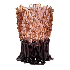 Vaso Medusa L in Resina Rosa di Gaetano Pesce