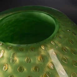 Vaso Mocenigo Sfera oro e verde