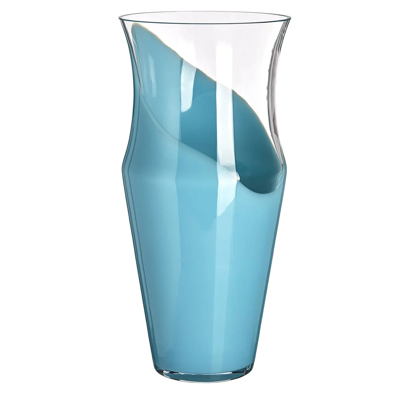 Vaso Monocromo azzurro