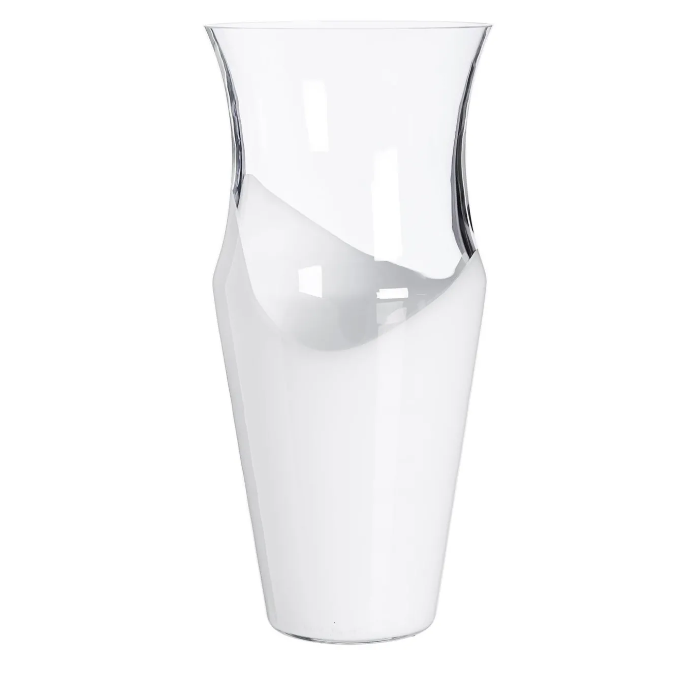 Vaso Monocromo Bianco