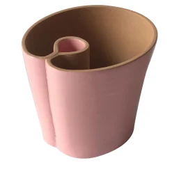 Vaso monotubo rosa