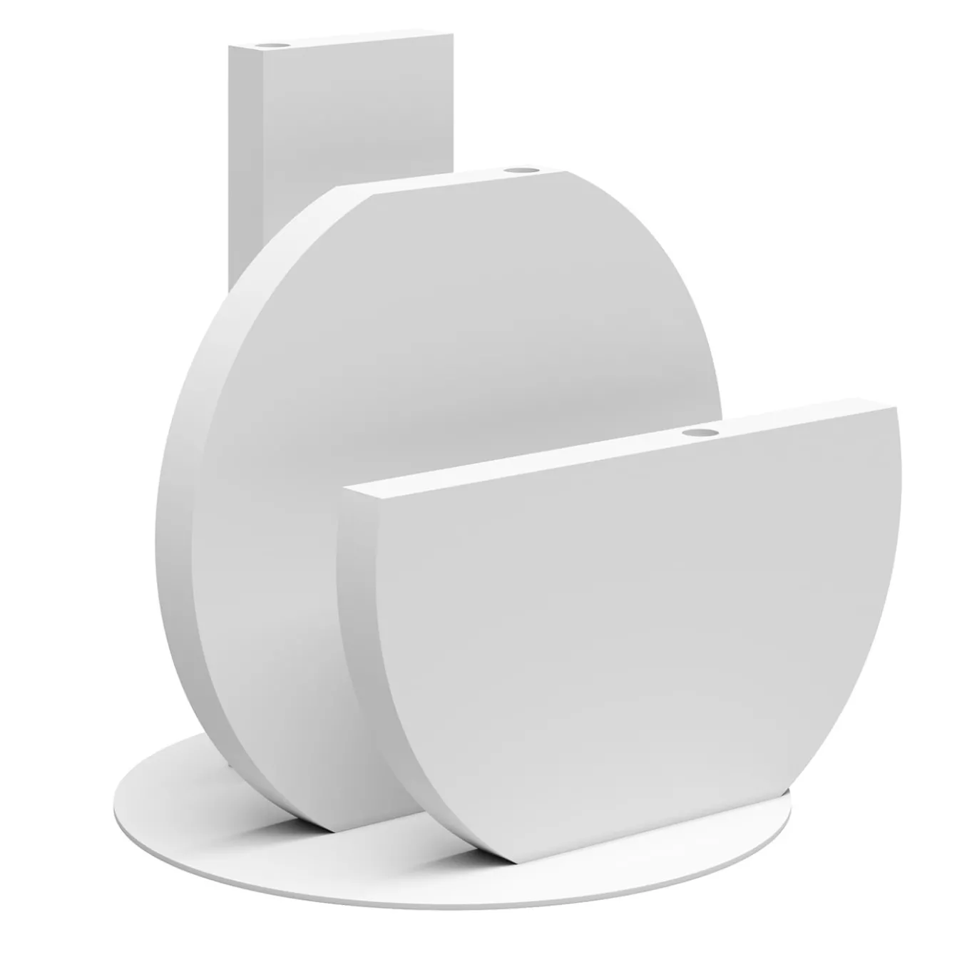 Vaso Multiplo in Ferro Bianco
