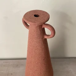 Vaso n.131 Anfora Alto Rosso in Gres