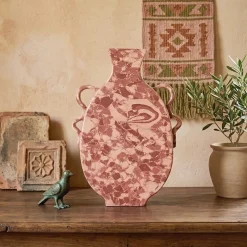 Vaso n.147 Anfora Effetto Rosso Ossidato