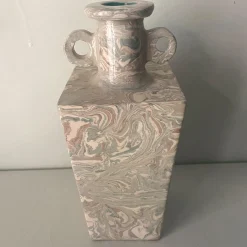 Vaso n. 104 effetto marmo grigio