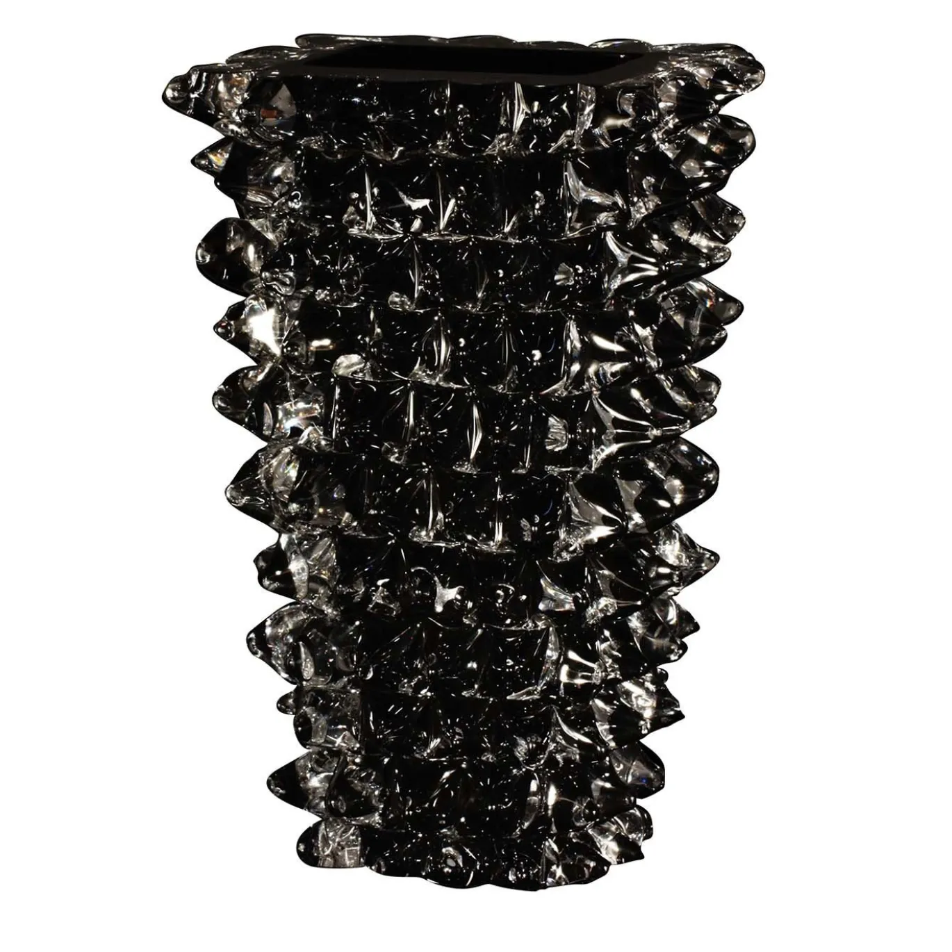 Vaso nero alto Rostri