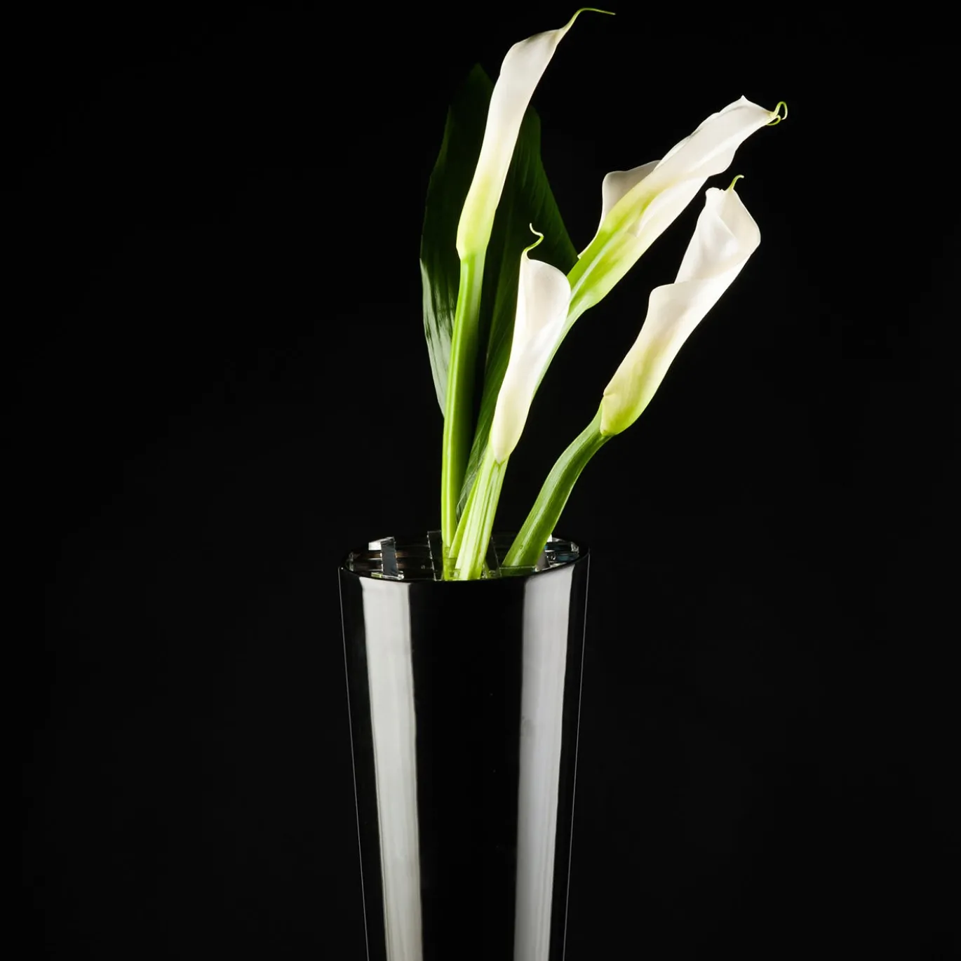 Vaso nero Anacleto