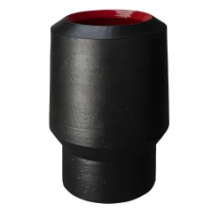 Vaso nero medio di Arik Levy George
