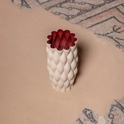 Vaso New Dehli in Metallo Smaltato