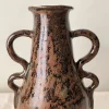 Vaso n. 156 in Ceramica a Quattro Manici Effetto rustico