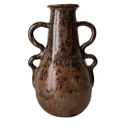 Vaso n. 156 in Ceramica a Quattro Manici Effetto rustico