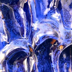 Vaso Onda egiziano e blu di Smirne