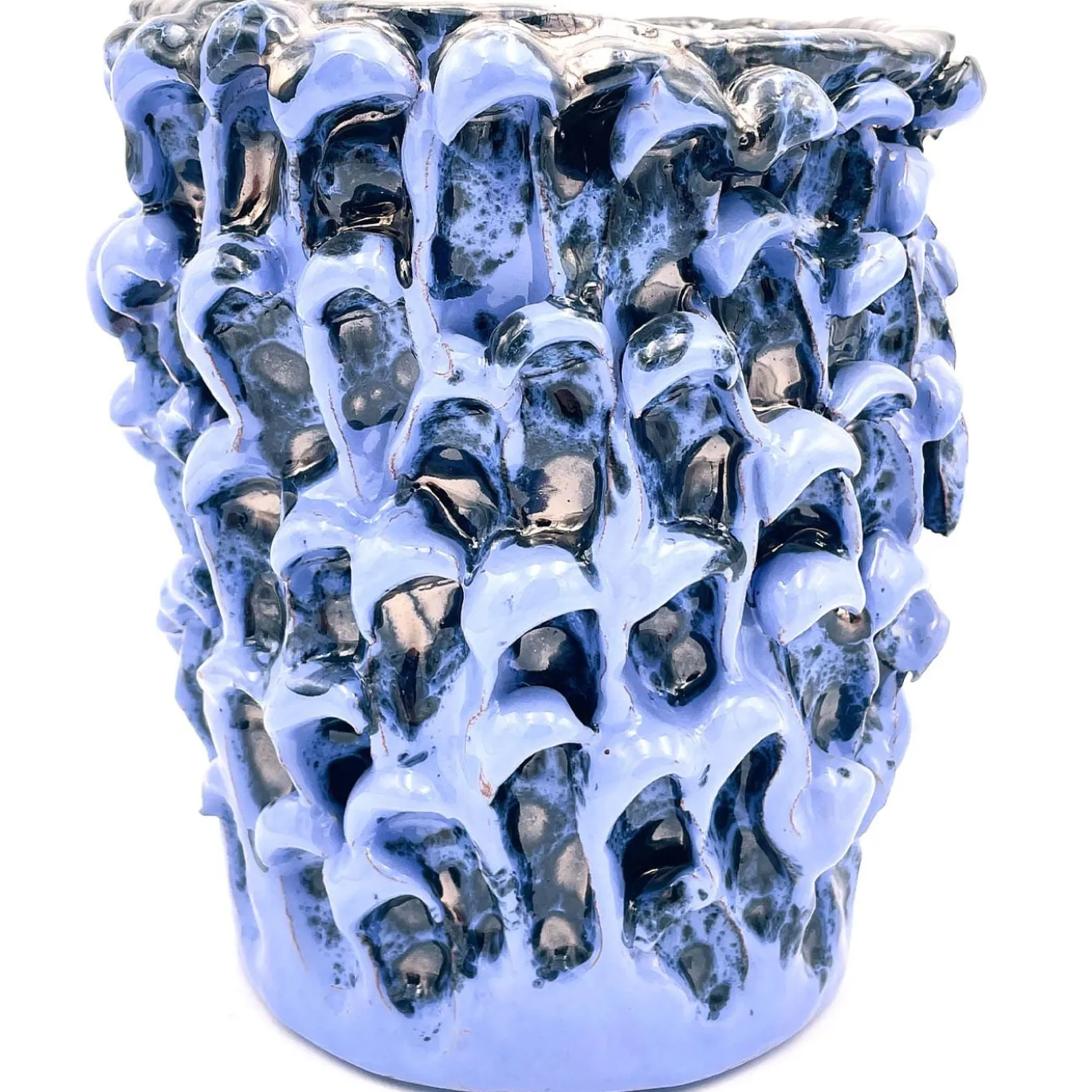 Vaso Onda Metallic Lavender