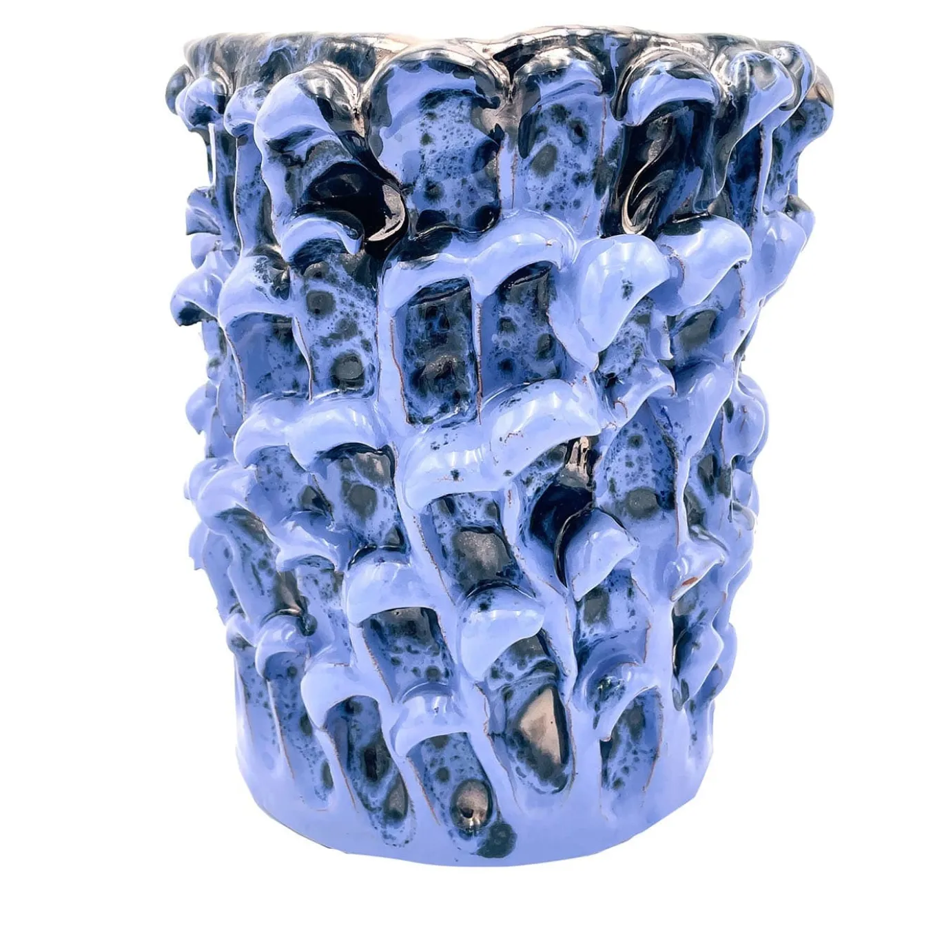 Vaso Onda Metallic Lavender