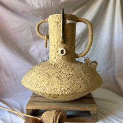 Vaso Origine Archetipa Abitata in Ceramica della Collezione Emozionale