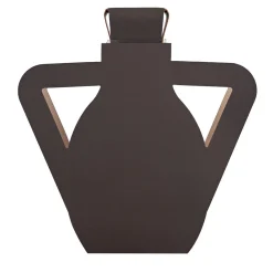 Vaso Otto Monocromo Chocolate di Gianpaolo Venier