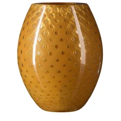 Vaso ovale arancione Mocenigo
