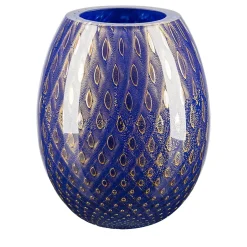 Vaso ovale blu Mocenigo