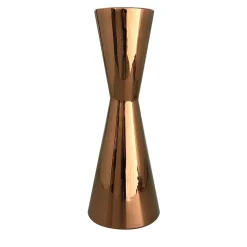 Vaso per fiori in terracotta Jigger Bronze