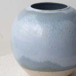 Vaso piccolo Glaze azzurro polvere