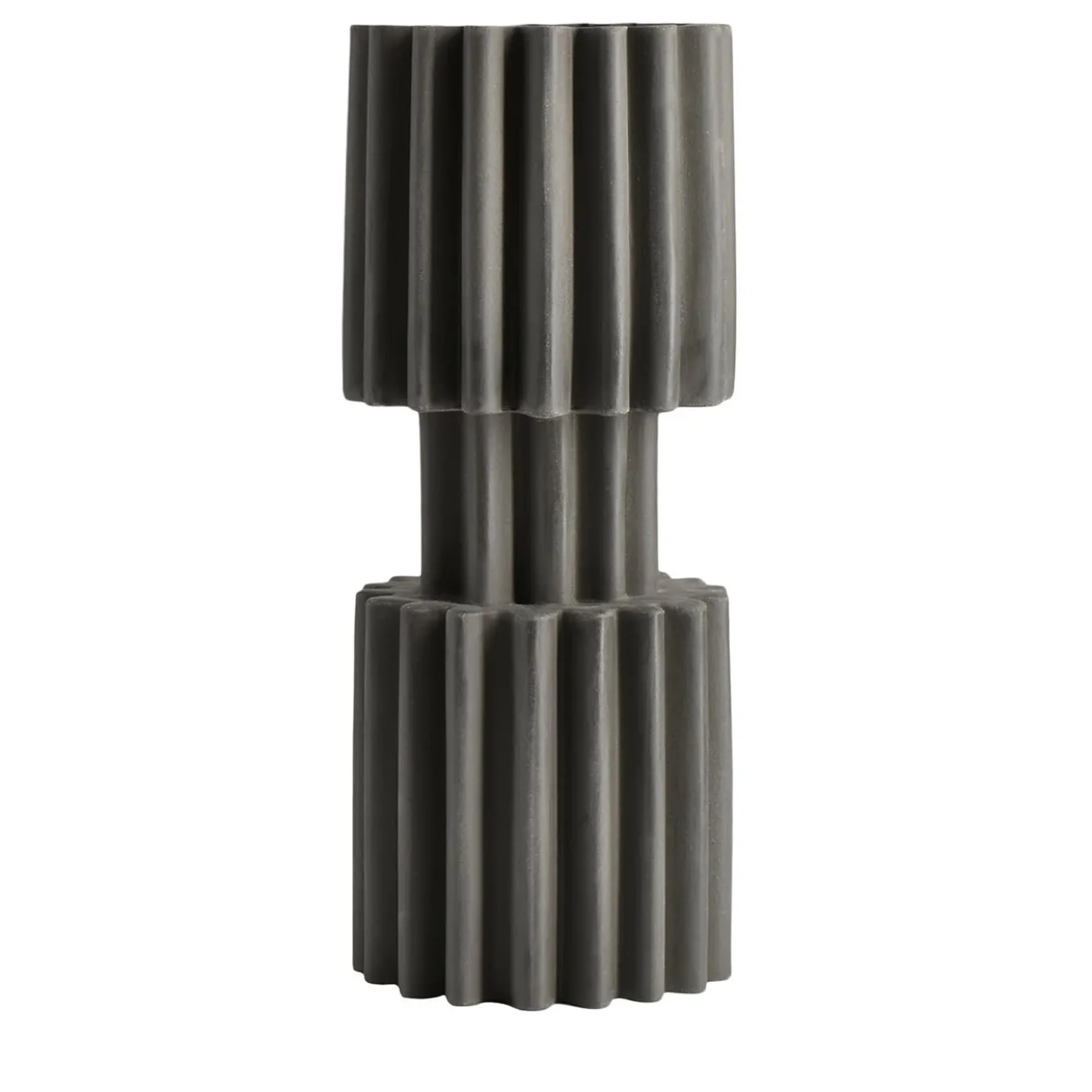 Vaso Piccolo Grigio Clessidra