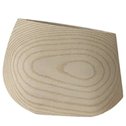 Vaso piccolo in legno di frassino Monolite