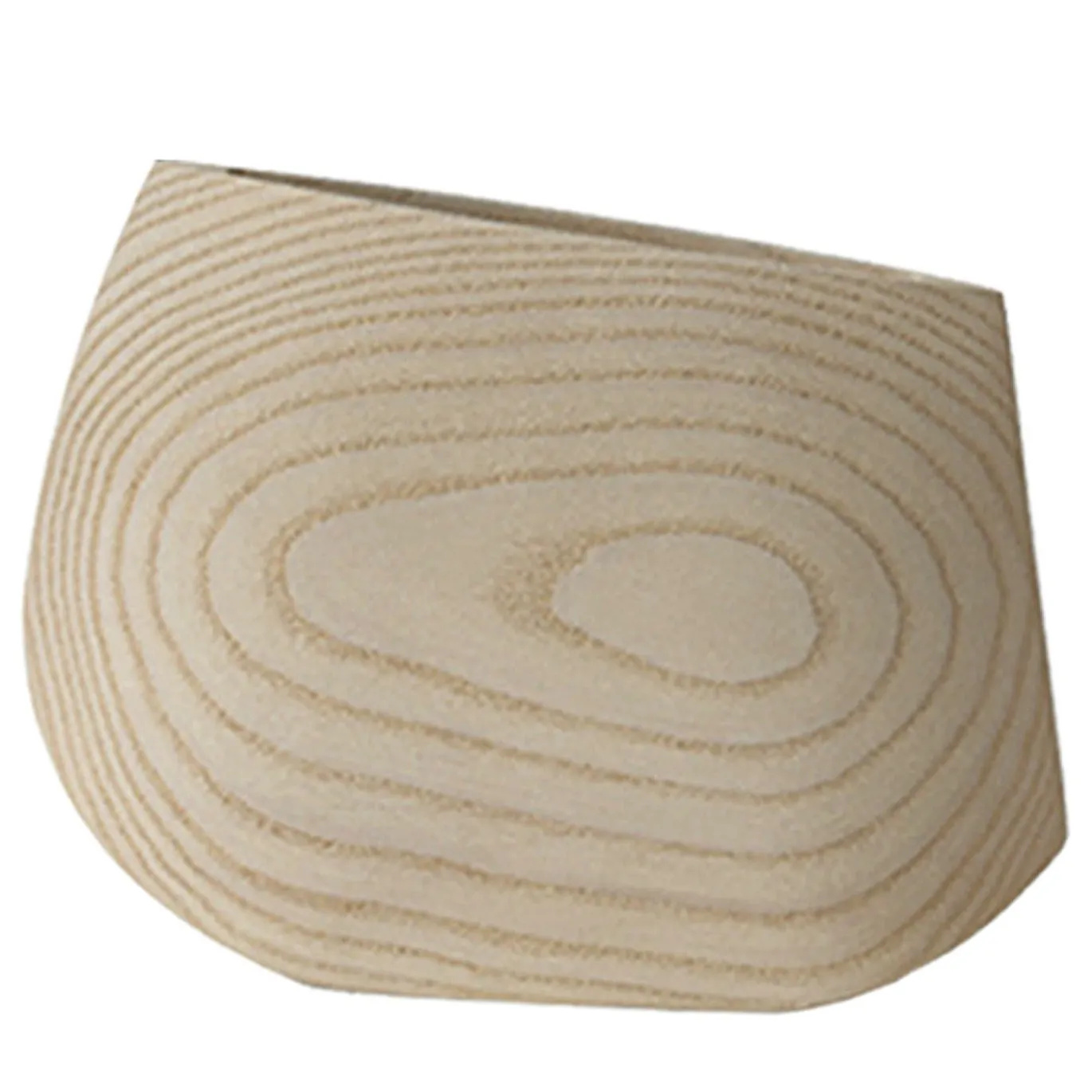 Vaso piccolo in legno di frassino Monolite