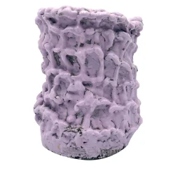 Vaso piccolo Onda Lilac Bubble e Nero