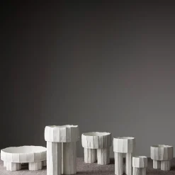 Vaso Piccolo Signorina Corteccia Bianco